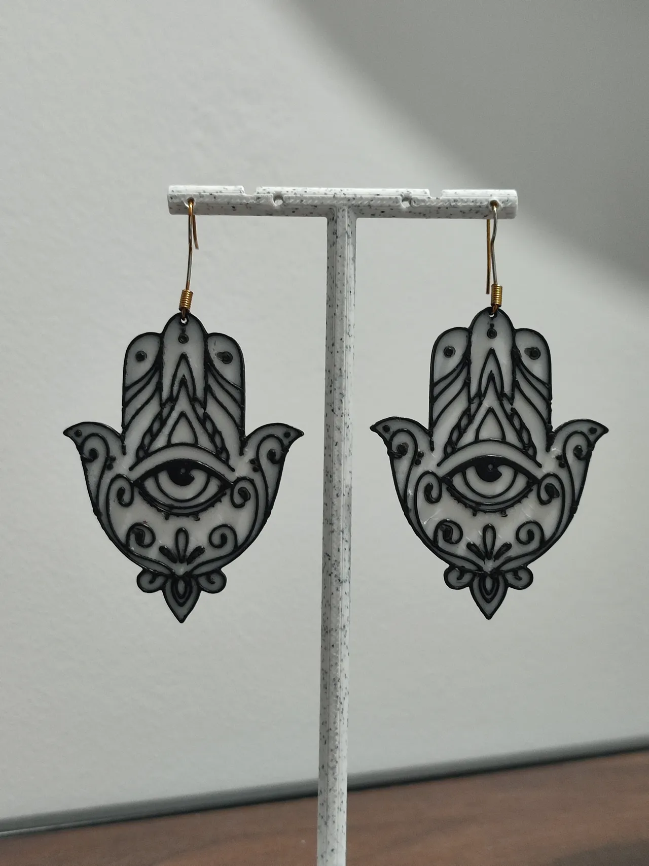 Aretes Hamsa Étnica view 3