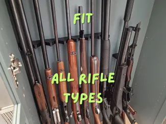 rifle cabinet holder
