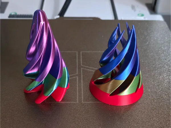 Fidget cône en spirale