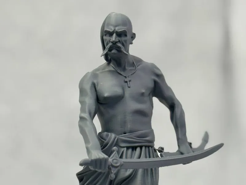 Cossack sculpture