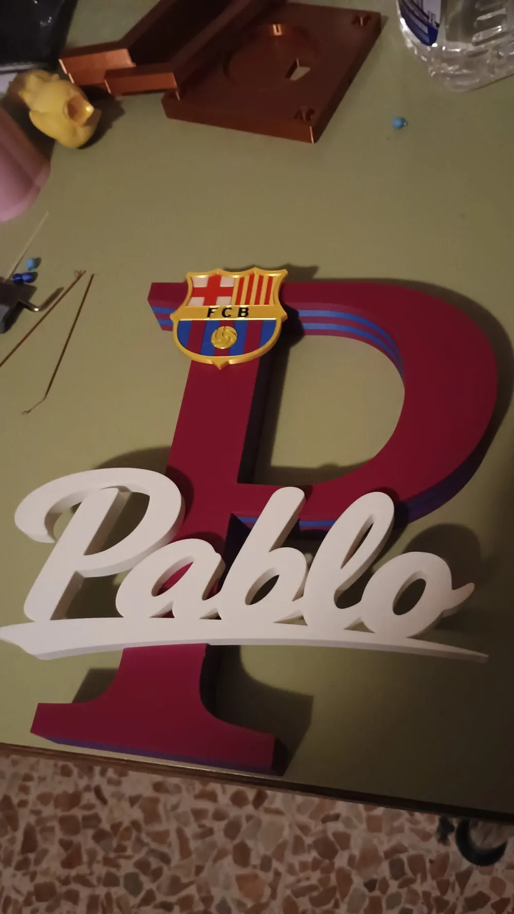 Remix FC Barcelona shield - Free 3D Print Model - MakerWorld