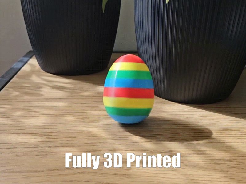 Wobbly Easter Egg (Roly Poly Egg)