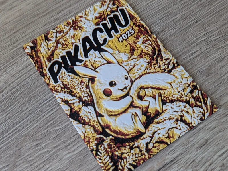 Pikachu Pokemon Hueforge & Frame