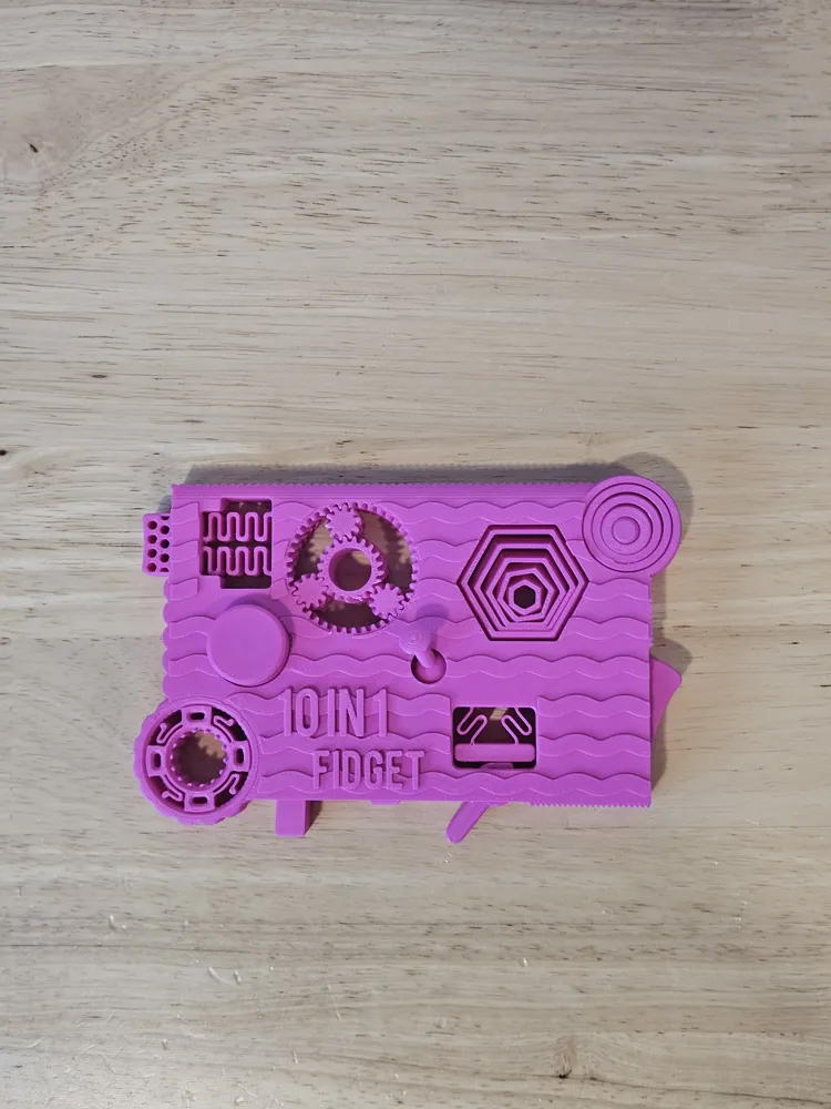 10 in 1 Ultimate Multi Fidget - Free 3D Print Model - MakerWorld