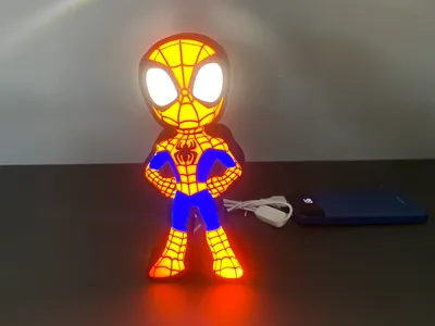 Spidy Spiderman Lightbox