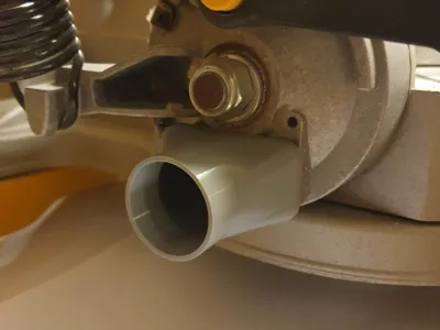 DeWalt Mitre Saw Dust Extractor Spout Adapter