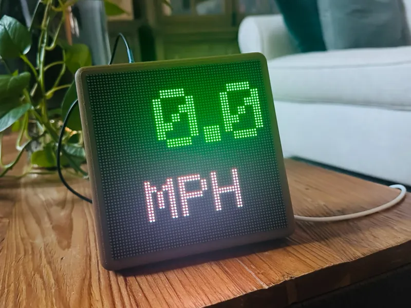 Waveshare P2 64×64 LED Matrix Display Enclosure