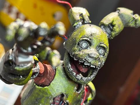 FNAF Springtrap Articulated Display Figure - 1