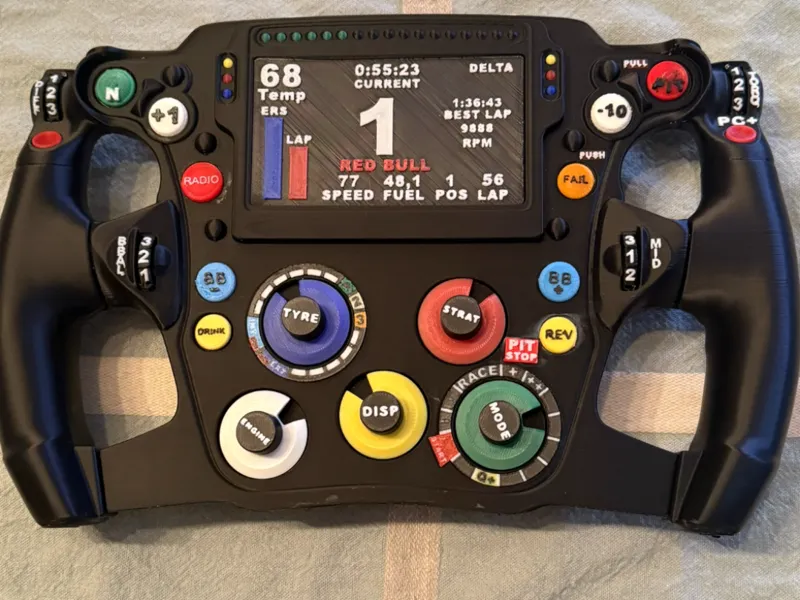 max verstappen steering wheel F1 V2