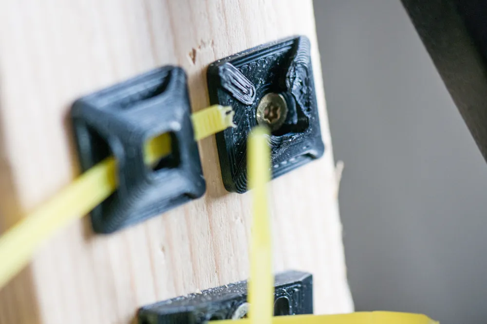 Cable Zip Tie Organizer/ Holder Collection by Meister Edel MakerWorld ...