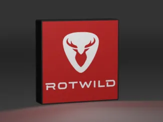 Rotwild Lightbox – LED Logo für Bike-Fans