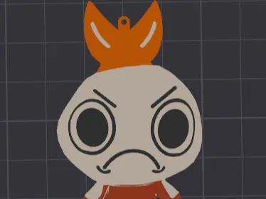 Shrimp Keychain (dandys world)