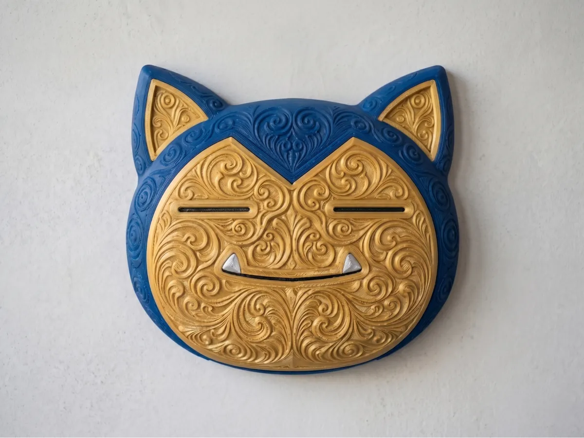 Snorlax - Wandkunst - Pokémon Fan-Art – Kostenloses 3D-Druckmodell ...