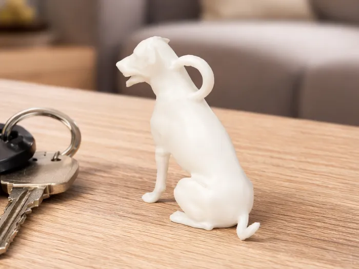 Mini Dalmatian Keychain - Animal - Dog - Free 3D Print Model - MakerWorld