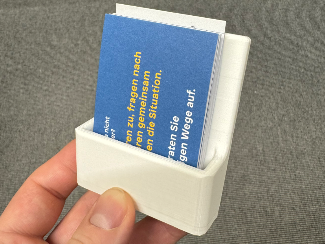 Halter für Visitenkarten - magnetisch