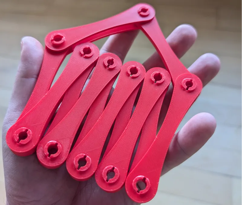 Chain with long links
