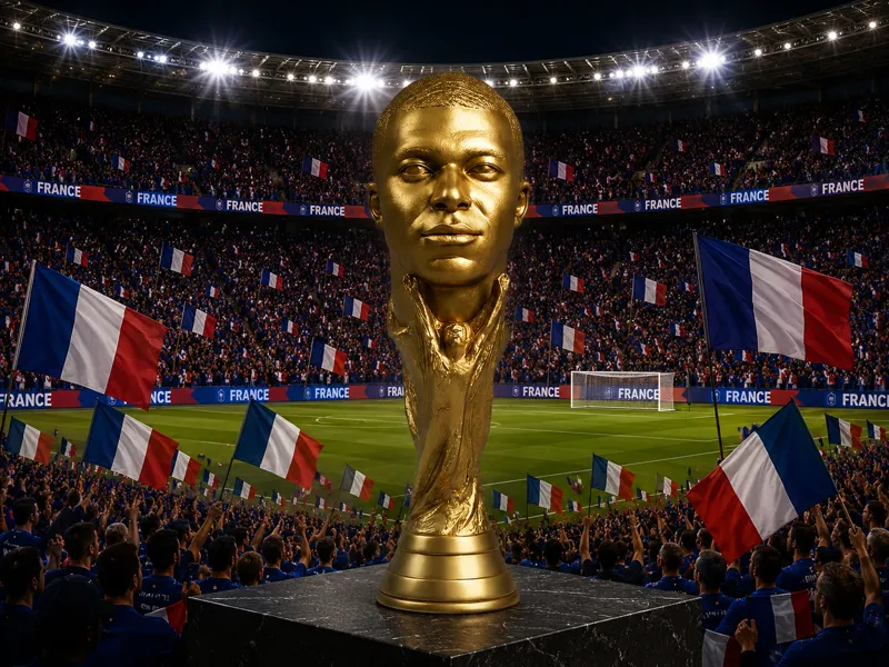 FIFA World Cup Trophäe - Kilian Mbappe Edition