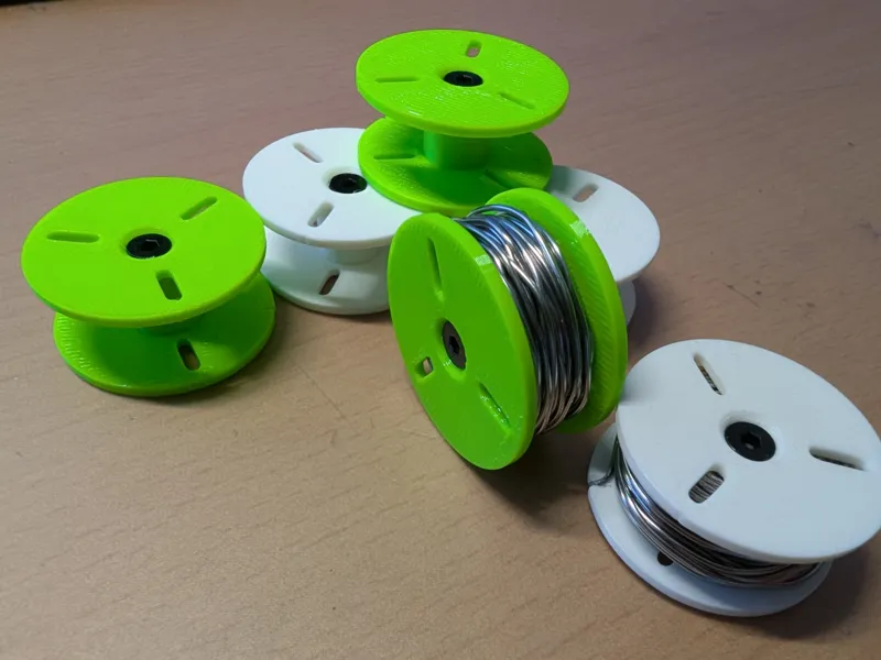 mini spool for wire / solder