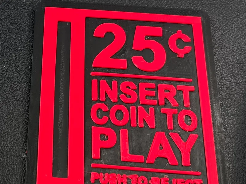 Insert Coin to Play wall art