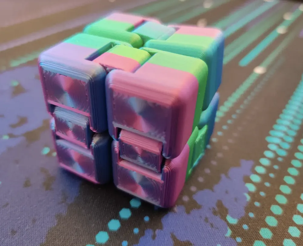 Regular sized Infinity cube - Free 3D Print Model - MakerWorld