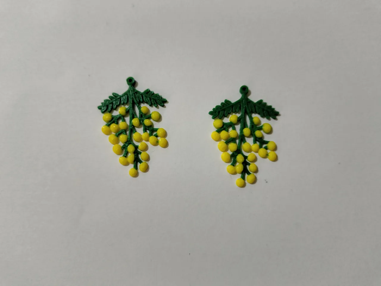 Mimosa Flower Earrings - Women's Day Spring Gift view 4