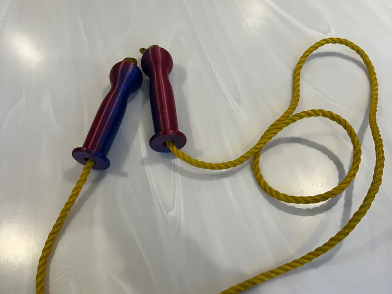 Skipping rope handles - use with any rope!