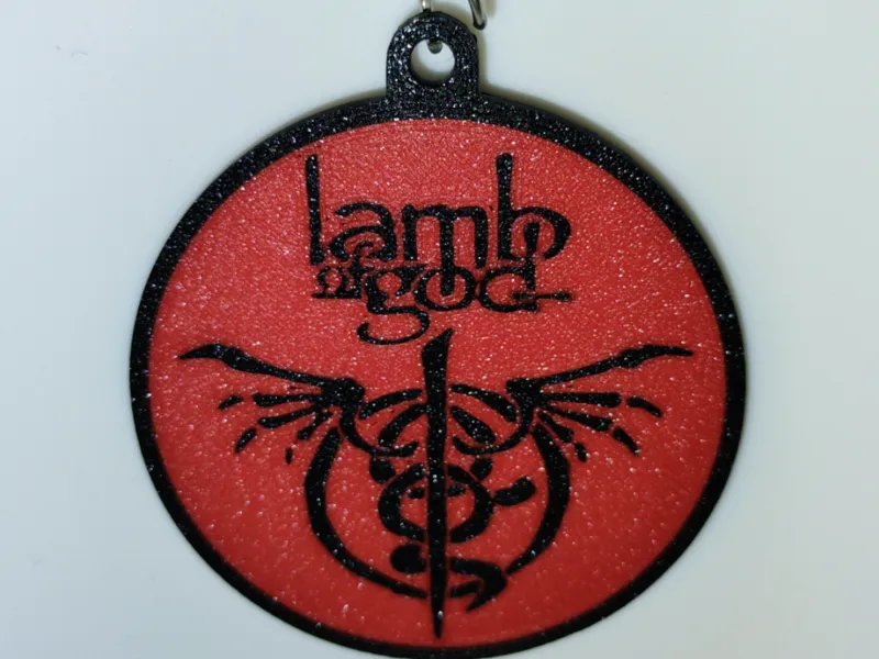 Lamb Of God Keychain