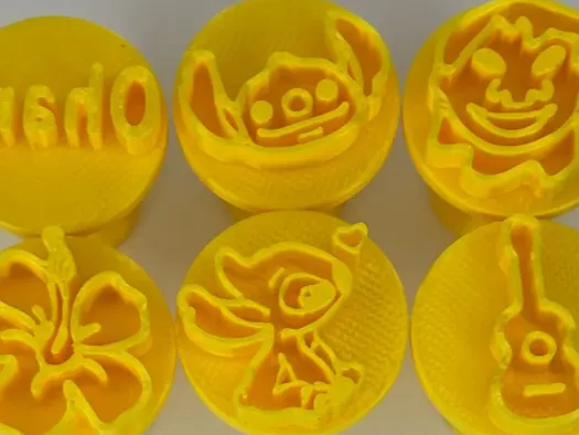 Carimbo para brigadeiro - Lillo Stitch