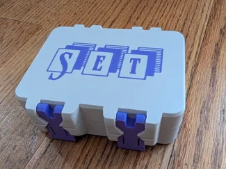 SnapLock Card Box + Insert for Set cards (purple)