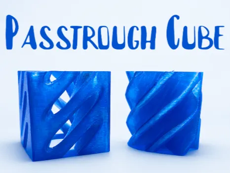 Passtrough Cube fidget