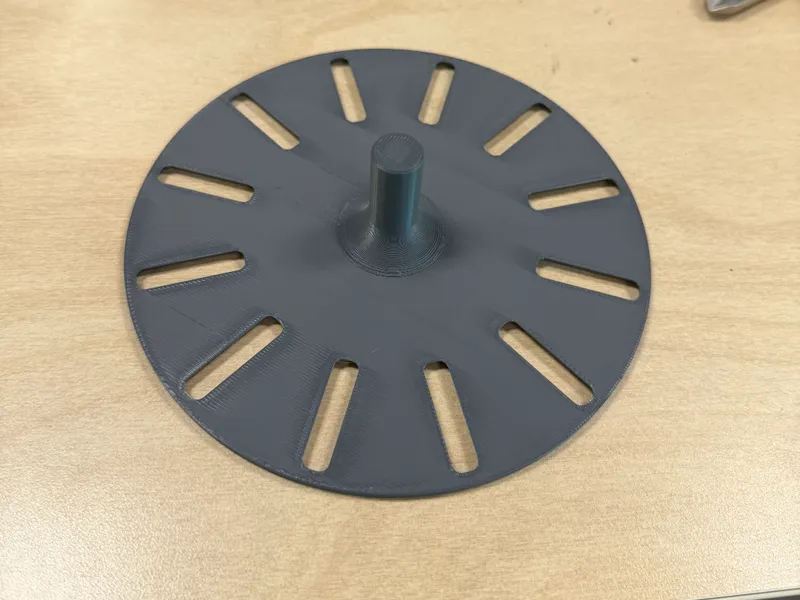 strobe effect on torch or camera with drill
