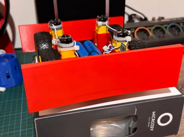 Châssis de robot pour moteur TT
