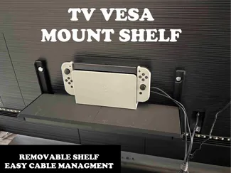 TV shelf VESA Mount
