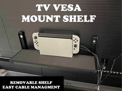 TV shelf VESA Mount