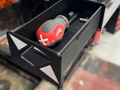 SawStop Table Saw Fence Rail Drawers
