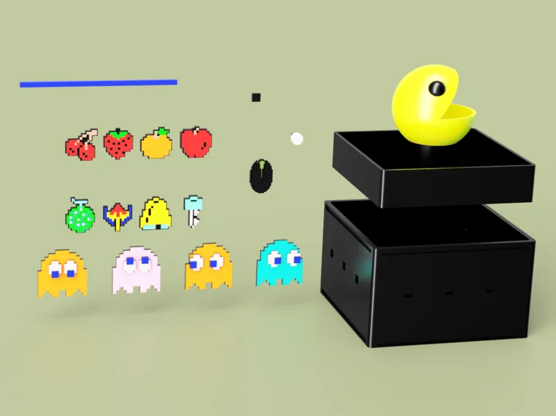 Pacman Pistachio Bowl or any Nuts,Seeds or Candies