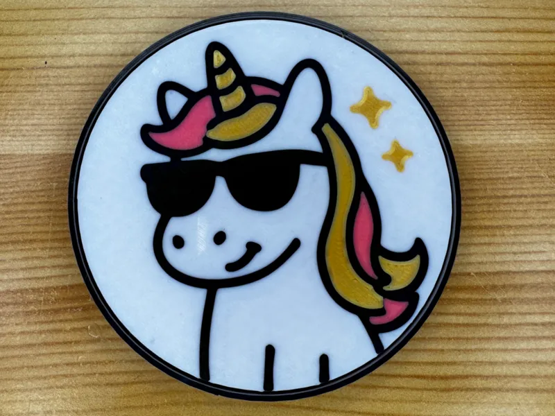 Untersetzer Einhorn