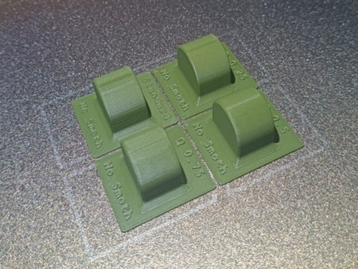 Adaptive Layer Height Test