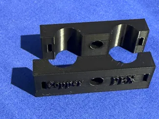 PEX and Copper 1/2 inch Retaining Pipe Connector
