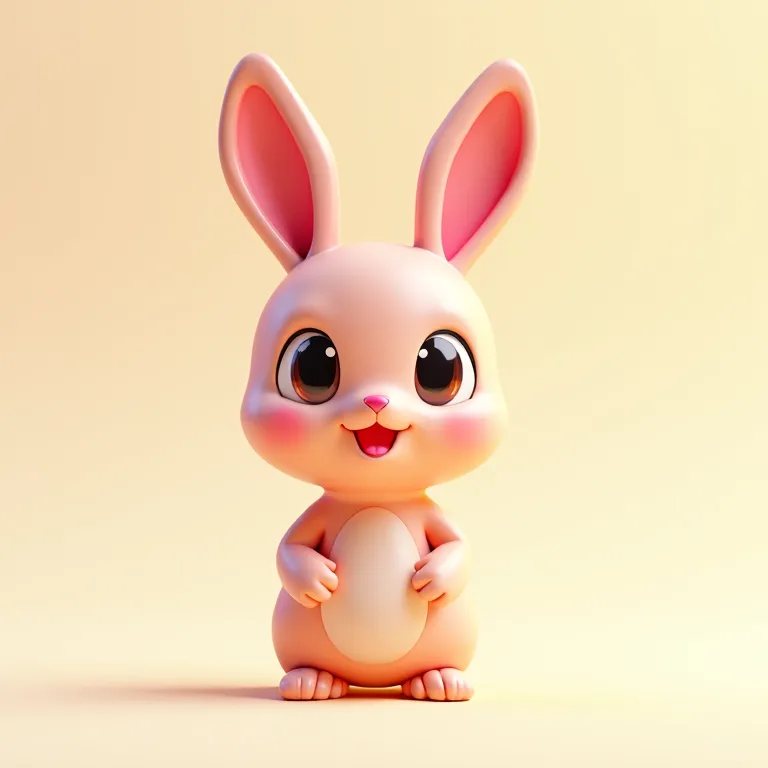 Sunny The Bunny - PrintMon 3D Animal Creature