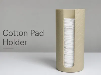 Minimal Cotton Pad Holder
