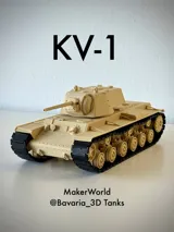 Фигурка на танк KV-1