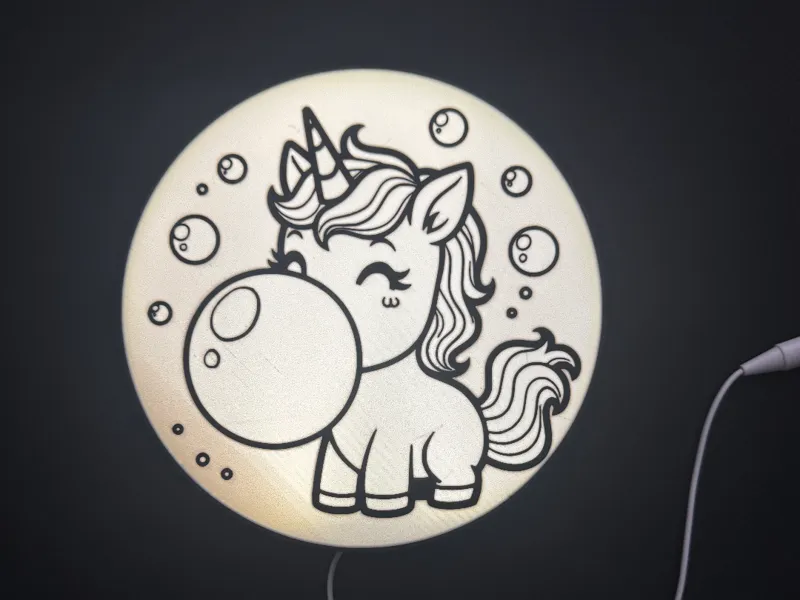 Unicorn Coloring Lightbox