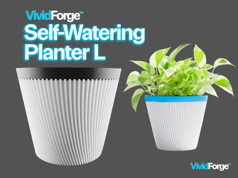 Self-Watering Planter: Root Aeration System / K