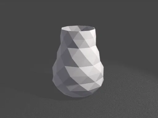 Low Poly Vase