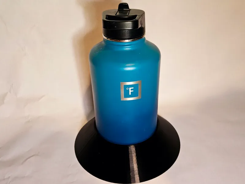 Iron Flask No Tip Car Holder, Wobble Bottle