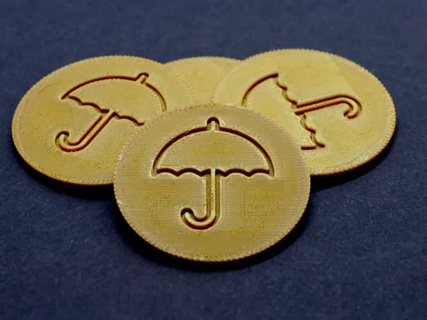 Biscuit dalgona parapluie - Squid Game