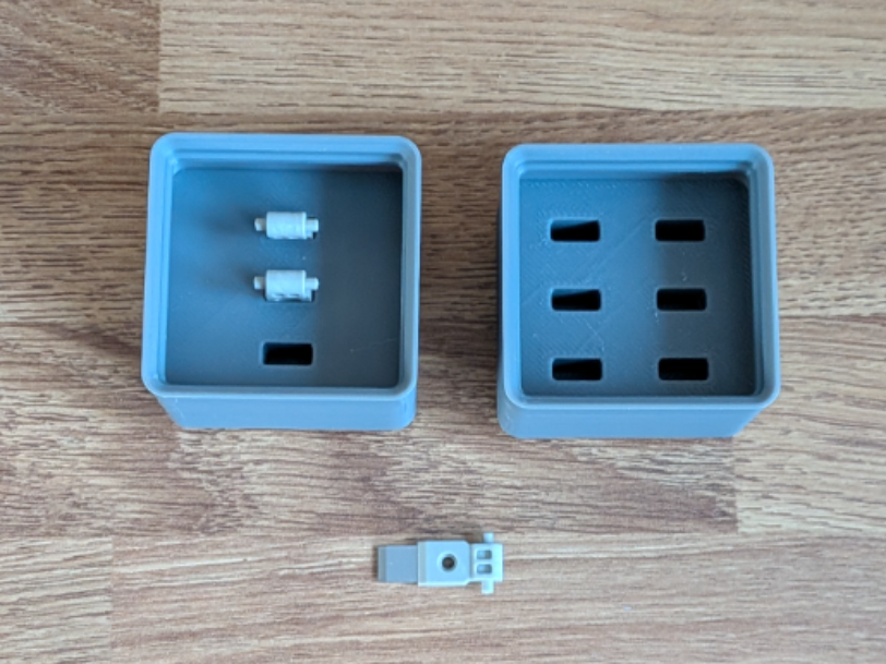 A1, P1, X1, H2S Filament cutter Gridfinity storage