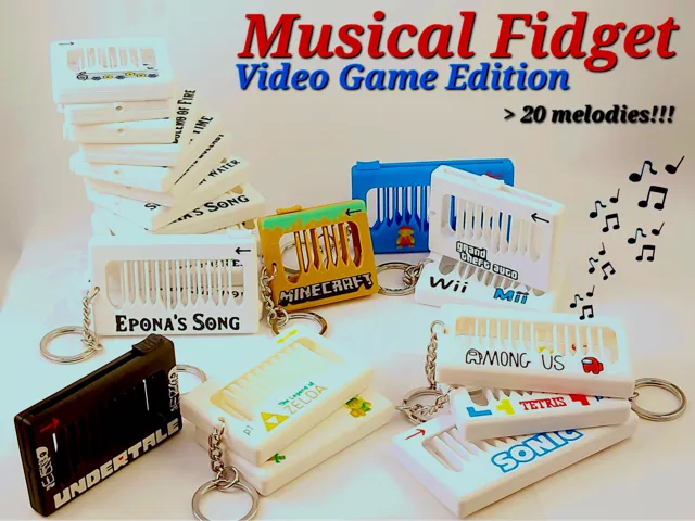Musical Fidget - Video Game Edition