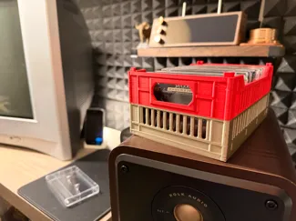 Stackable Cassette Tape Storage